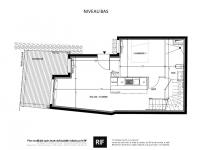 Maison 4 pièces de 75 m² avec terrasses et jardin