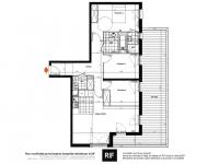 Appartement 4 pièces de 83 m² avec terrasses de 95 m²