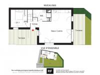 Villa 6 pièces de 106 m² avec terrasses et jardin de 204 m²