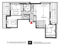 T4 de 87 m² avec terrasses