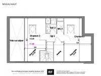 4 pièces de 77 m² (89 m² en utile) avec terrasse et parkings