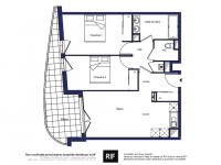 T3 de 59 m² avec terrasse de 12 m²